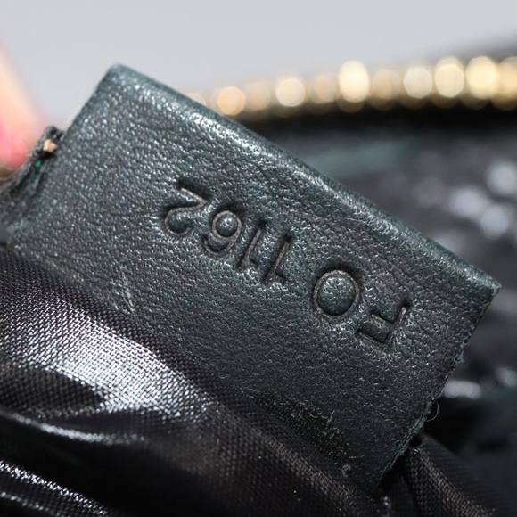 LOUIS VUITTON Vernis Dot Infinity Lockit MM Hand Bag M40681 LV Auth 98310 - Picture 12 of 16